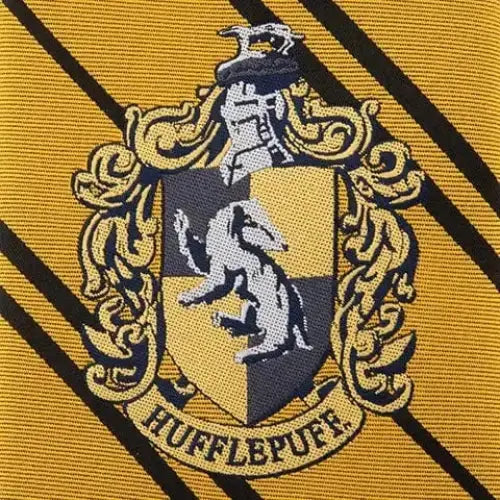 Cravate Adulte Poufsouffle, Harry Potter