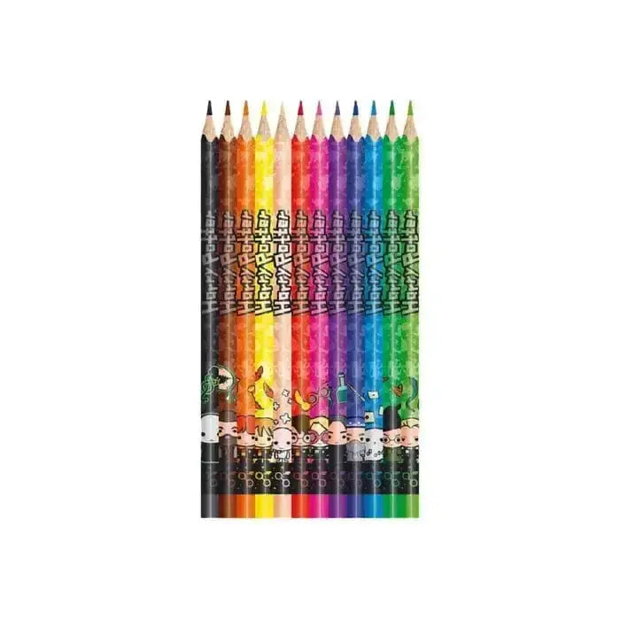 Crayons de couleur Harry Potter, 12 pièces couleur intense