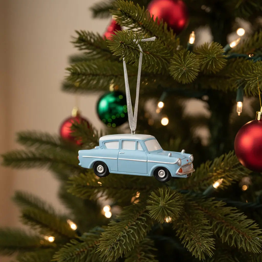 Décoration Sapin Voiture Volante Harry Potter, Ornement
