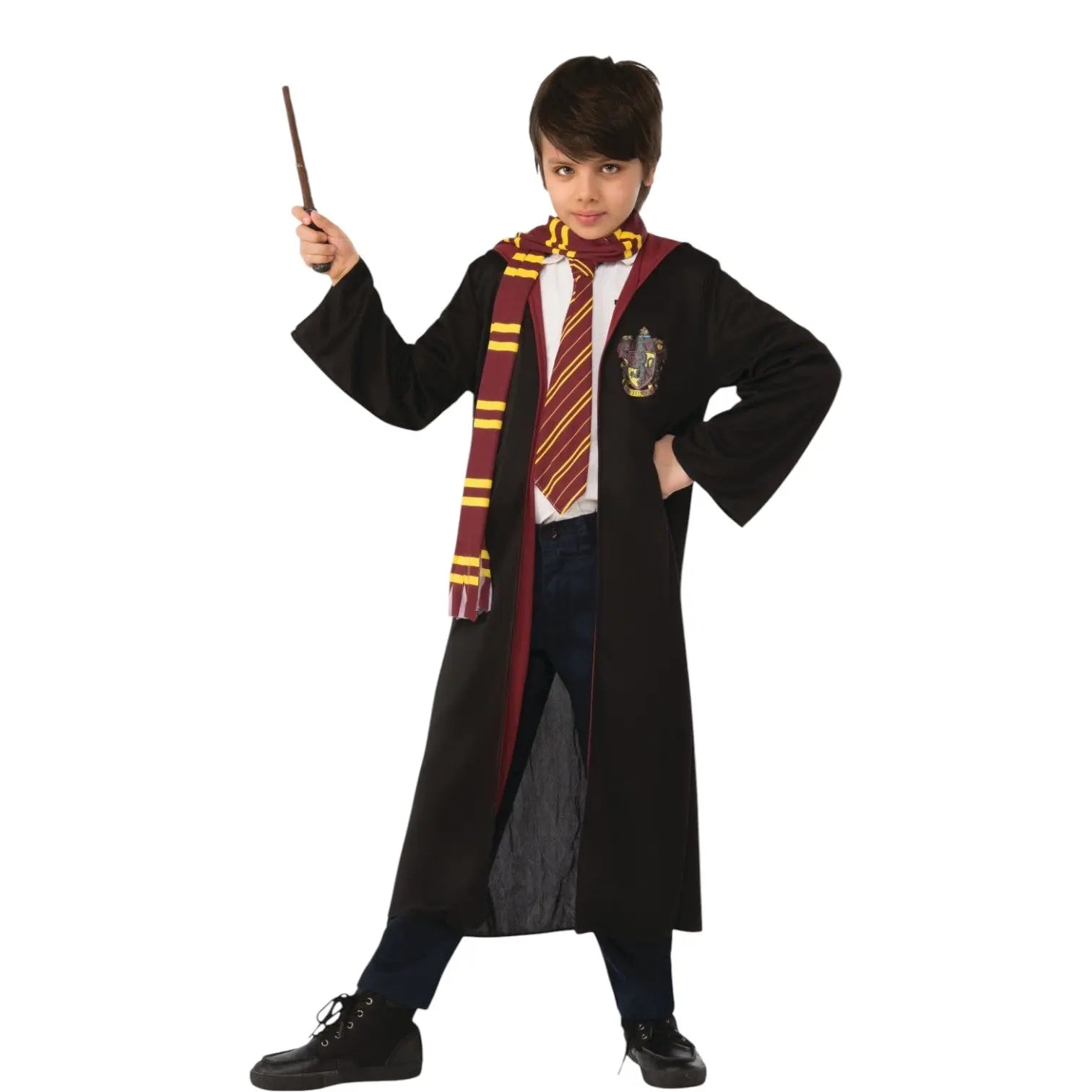 Déguisement Gryffondor Enfant - Robe + Accessoires 7-10 ans Harry Potter
