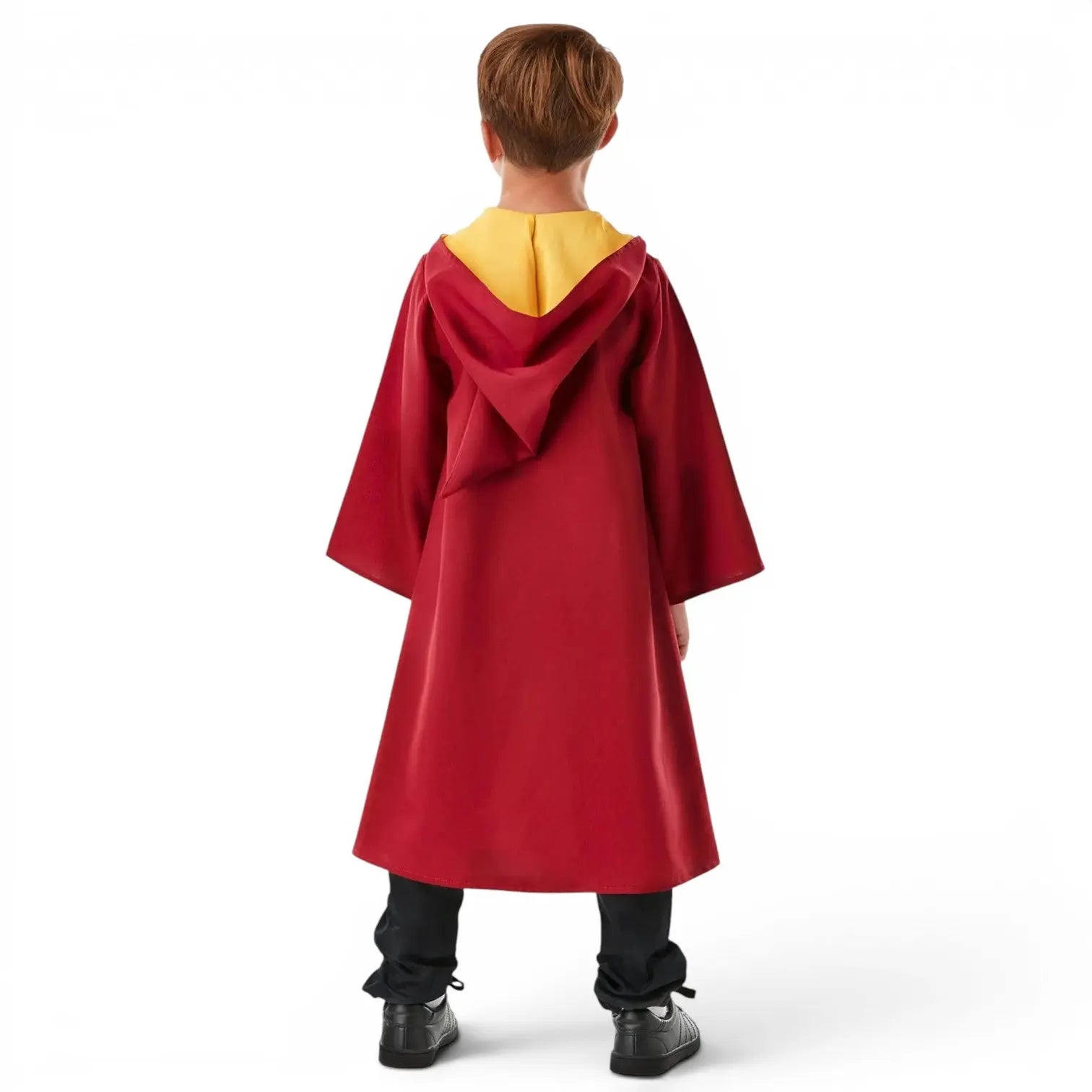 Déguisement Quidditch Gryffondor Enfant - Cape Rouge et Or 5-10 ans Harry Potter