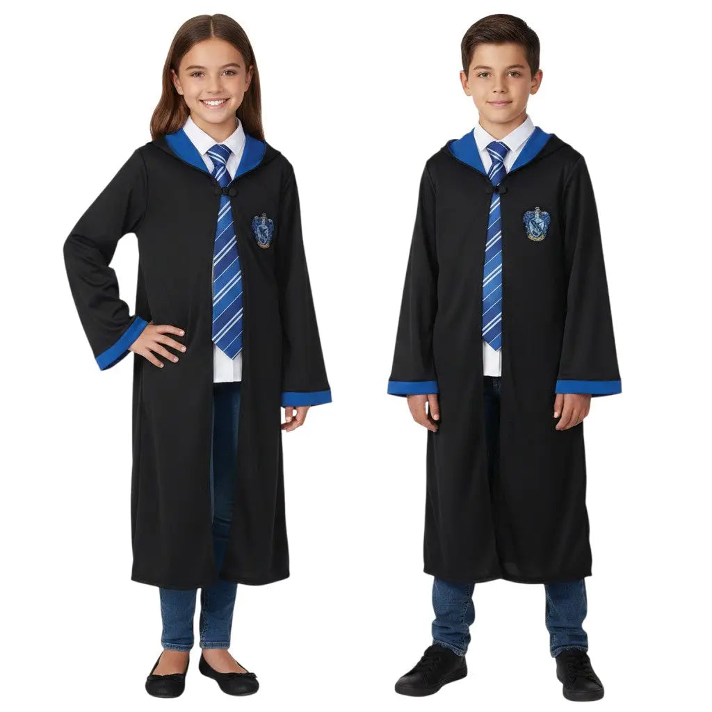 Déguisement Serdaigle Enfant - Robe Sorcier avec Capuche 11-14 ans Harry Potter