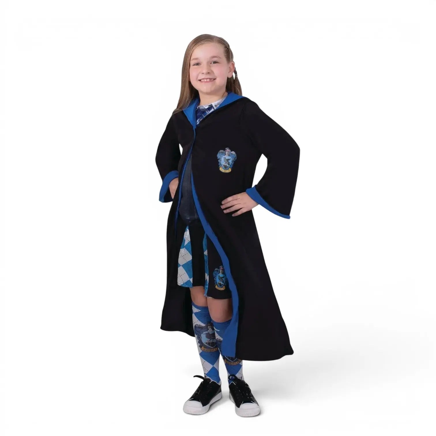 Déguisement Serdaigle Enfant - Robe Sorcier avec Capuche 11-14 ans Harry Potter