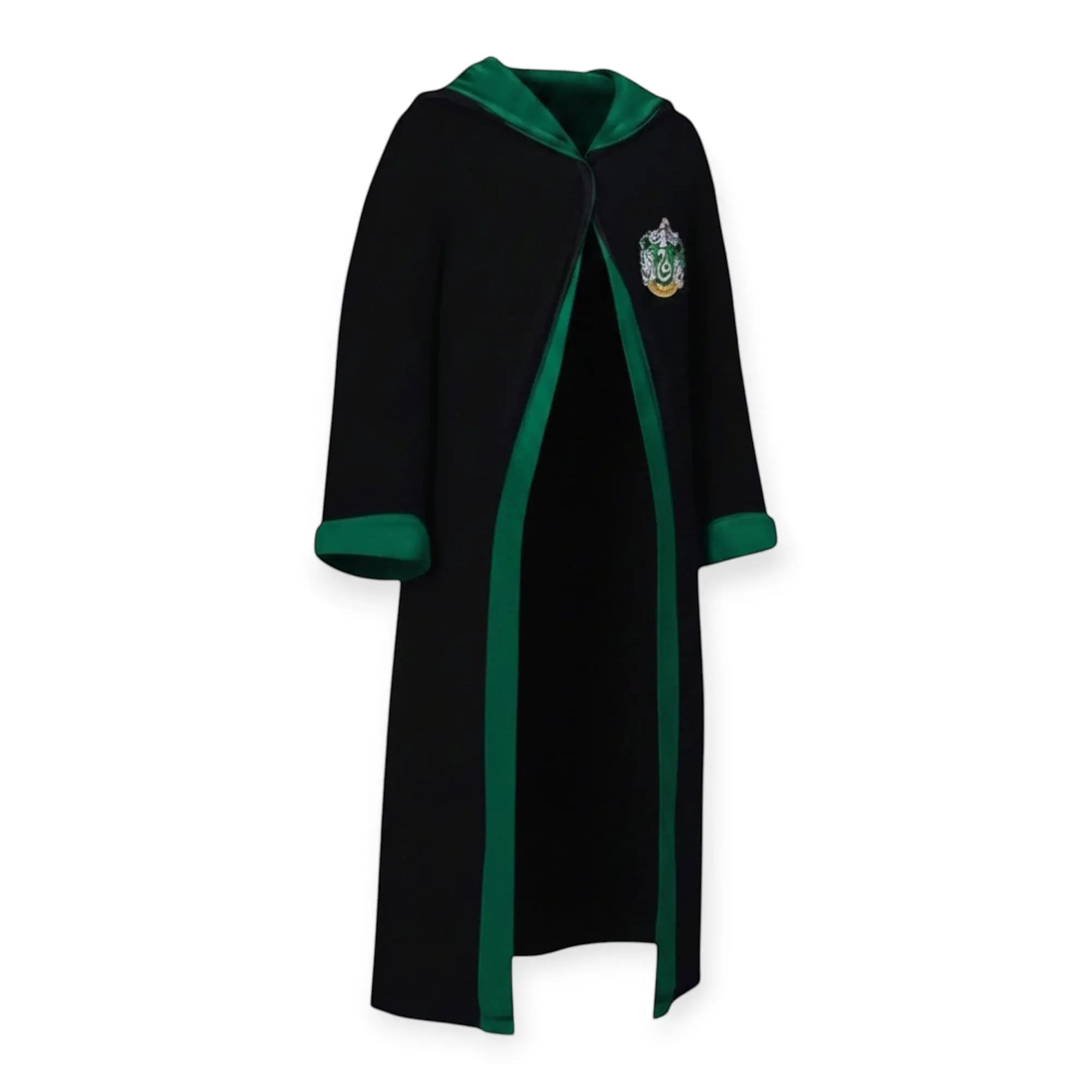 Déguisement Serpentard Enfant - Robe Sorcier avec Capuche 7-14 ans Harry Potter