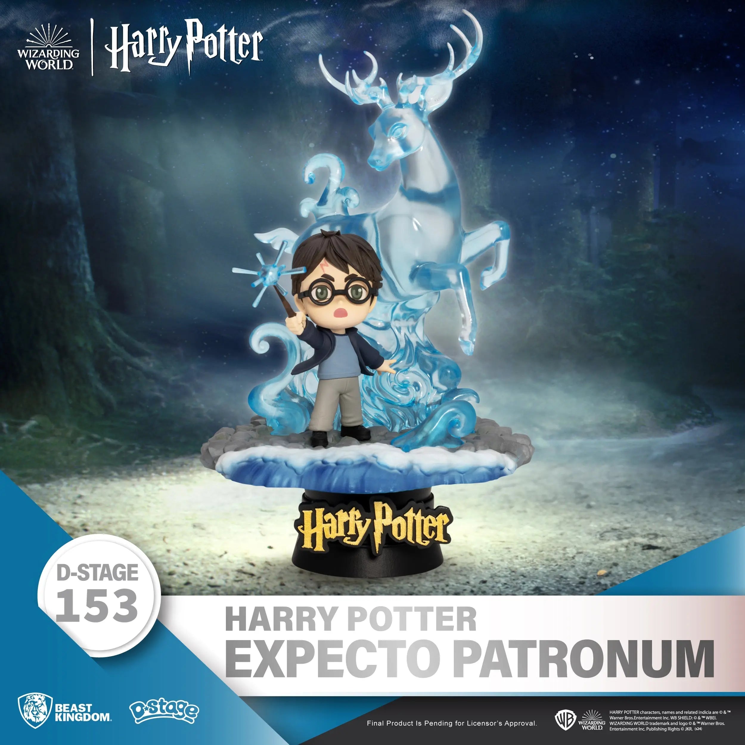 Diorama Expecto Patronum 16 cm, Harry Potter