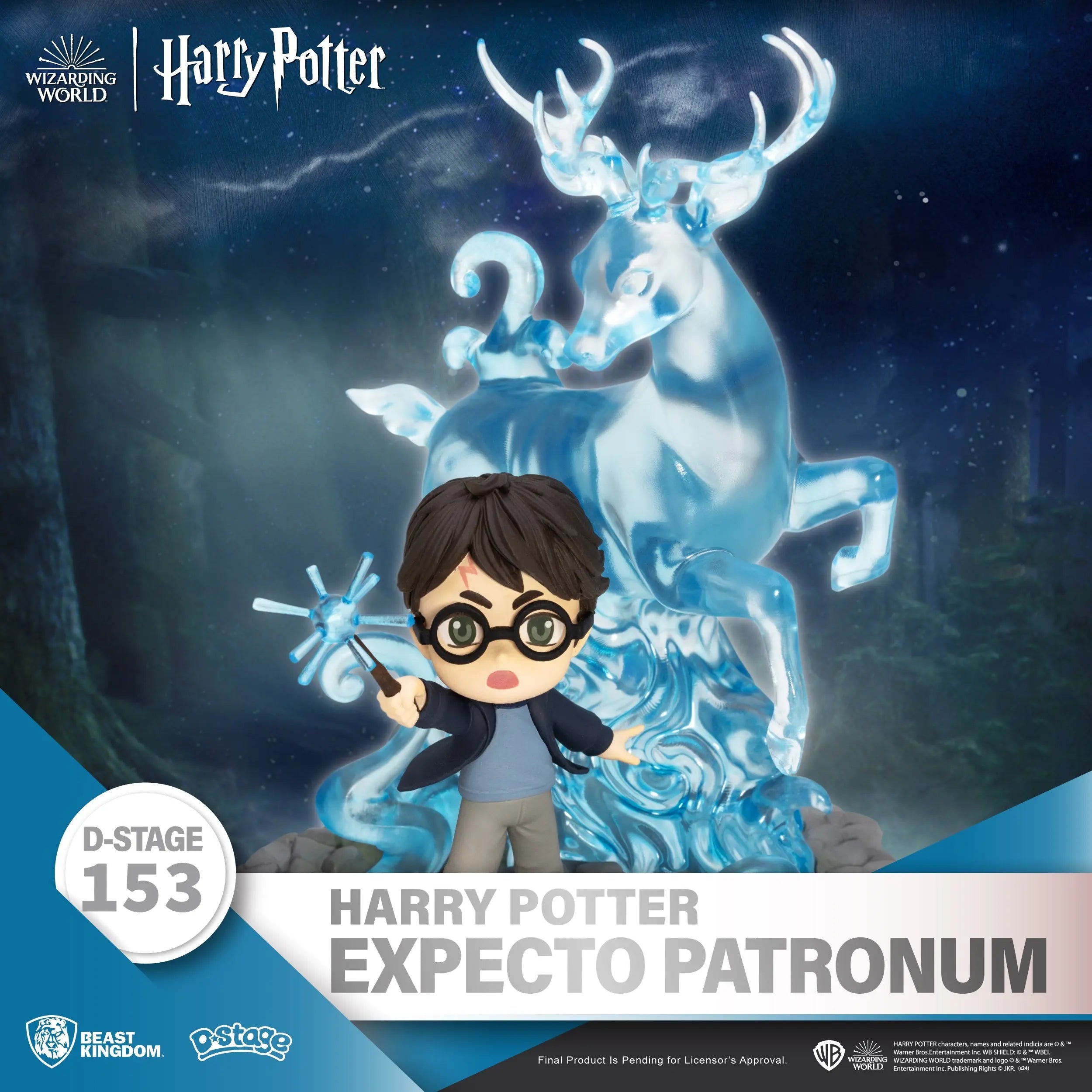 Diorama Expecto Patronum 16 cm, Harry Potter