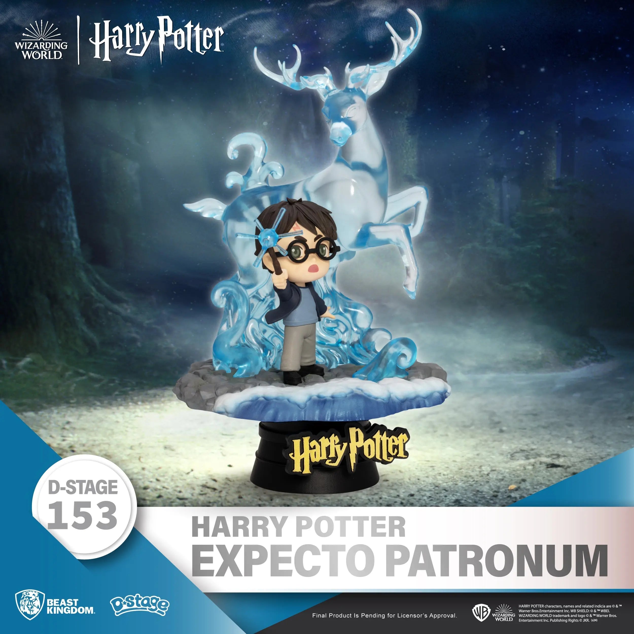 Diorama Expecto Patronum 16 cm, Harry Potter