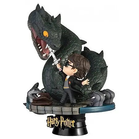 Diorama Harry vs Basilic 16 cm, Harry Potter