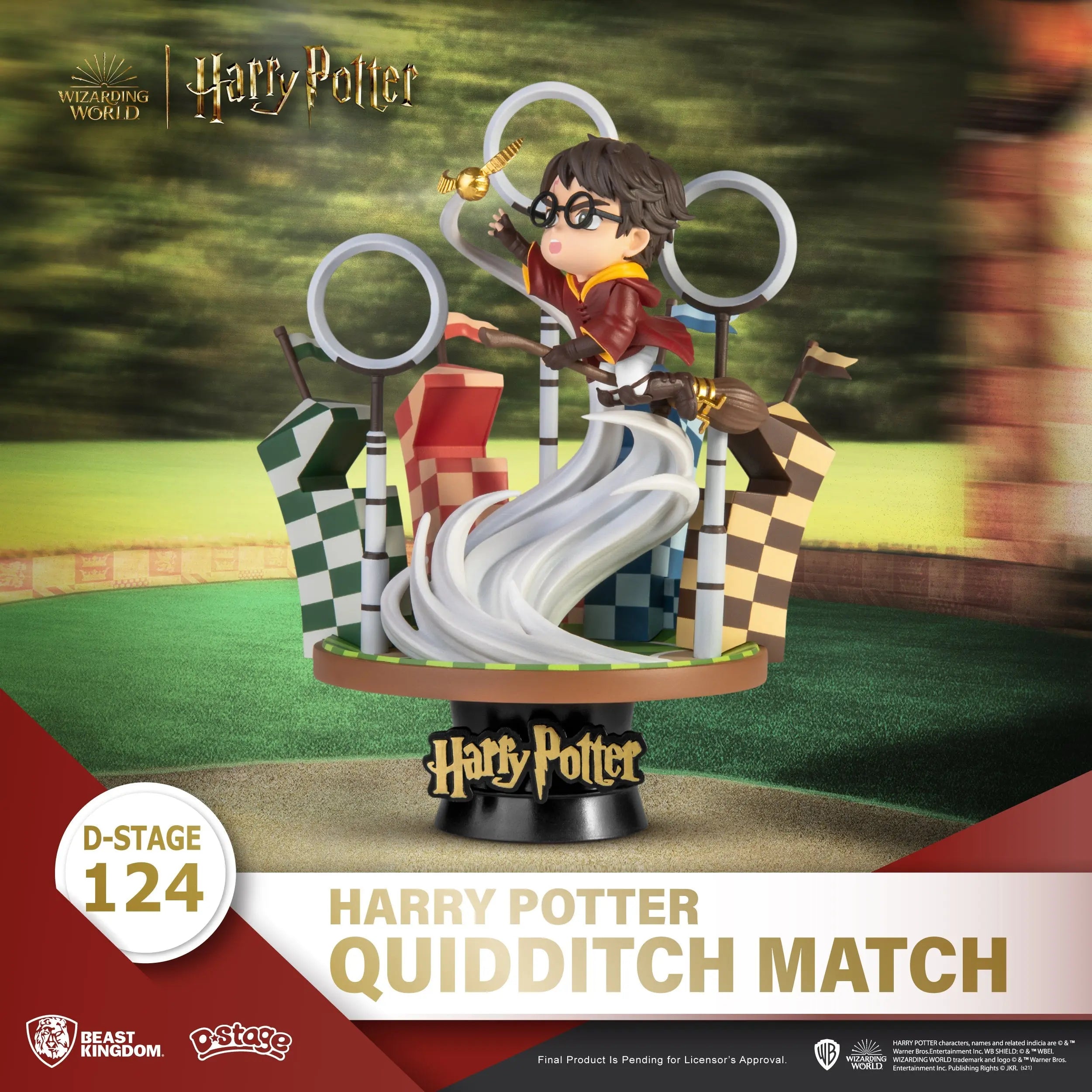 Diorama Match de Quidditch 16 cm, Harry Potter