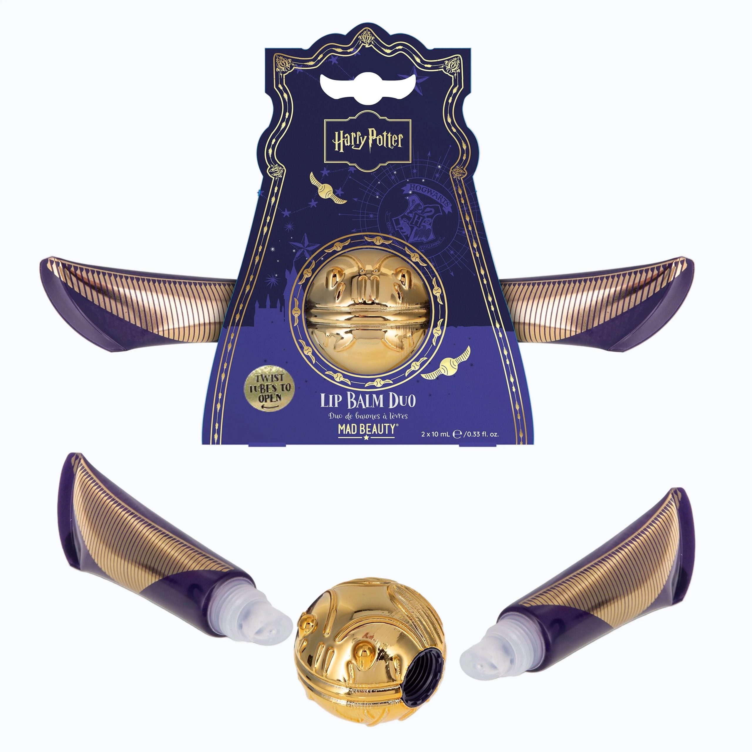 Duo Baumes à Lèvres Vif d'Or Harry Potter, Vanille et Cerise