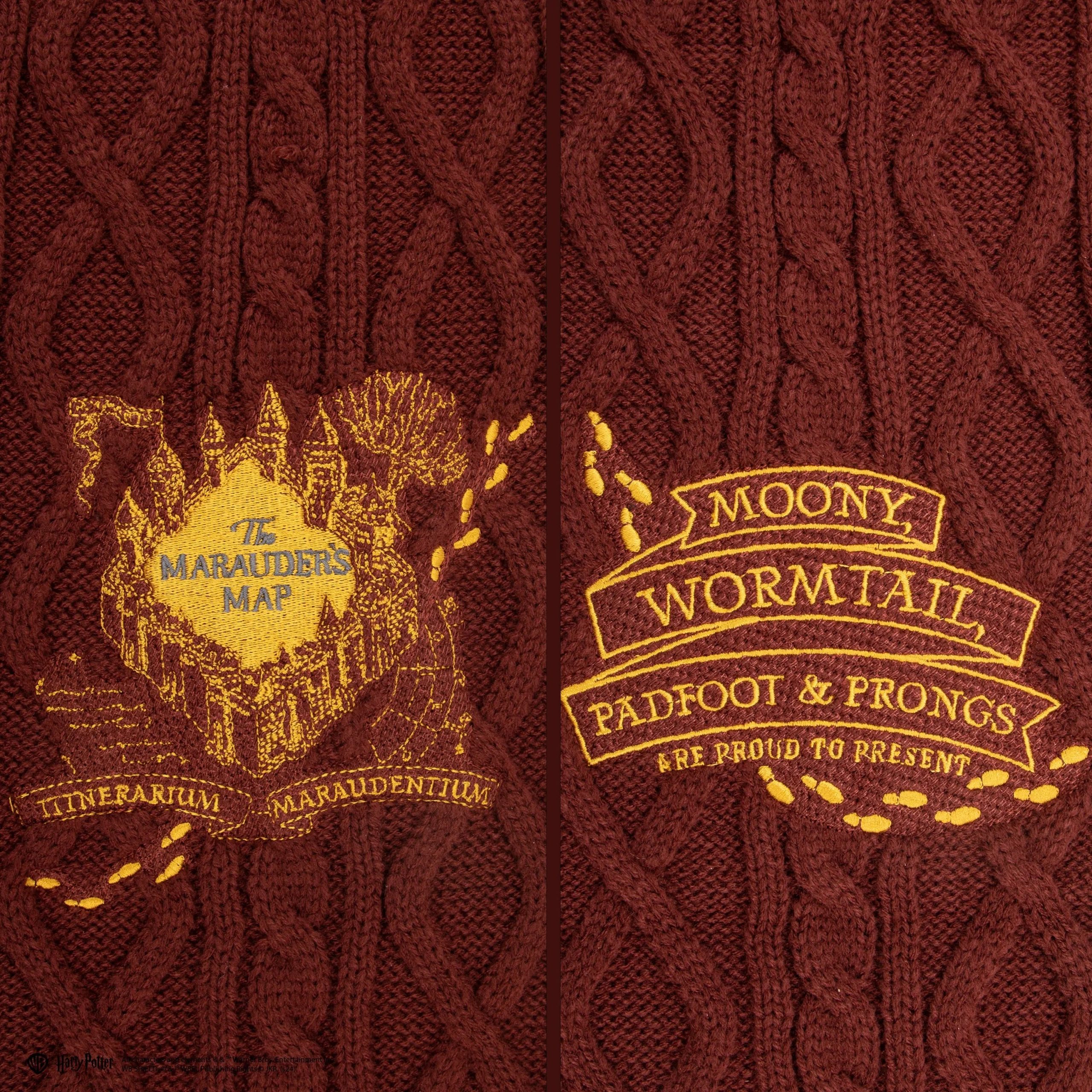 Écharpe Carte du Maraudeur, Harry Potter