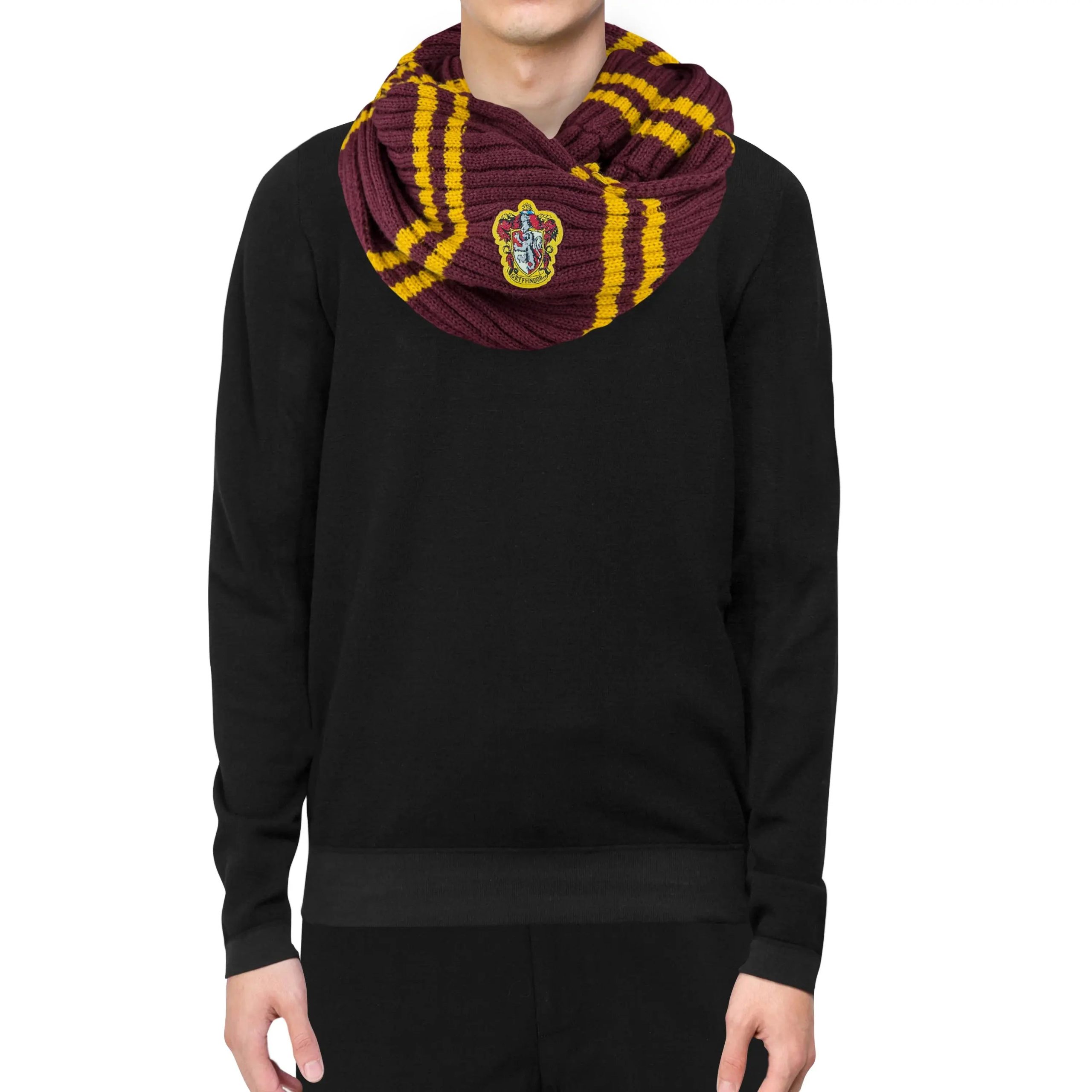 Écharpe Infini Tour de Cou Gryffondor Harry Potter