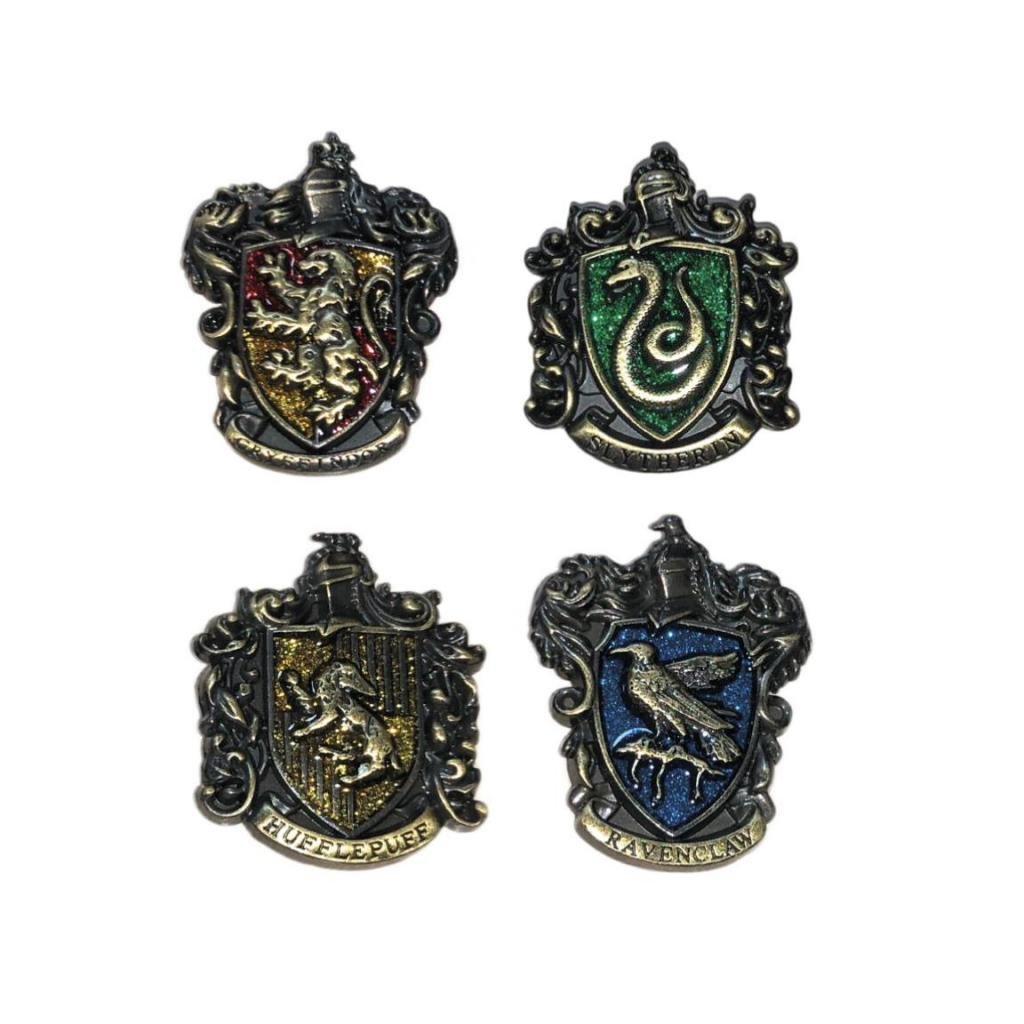 Harry Potter - Pack 4 pin's en métal des 4 maisons