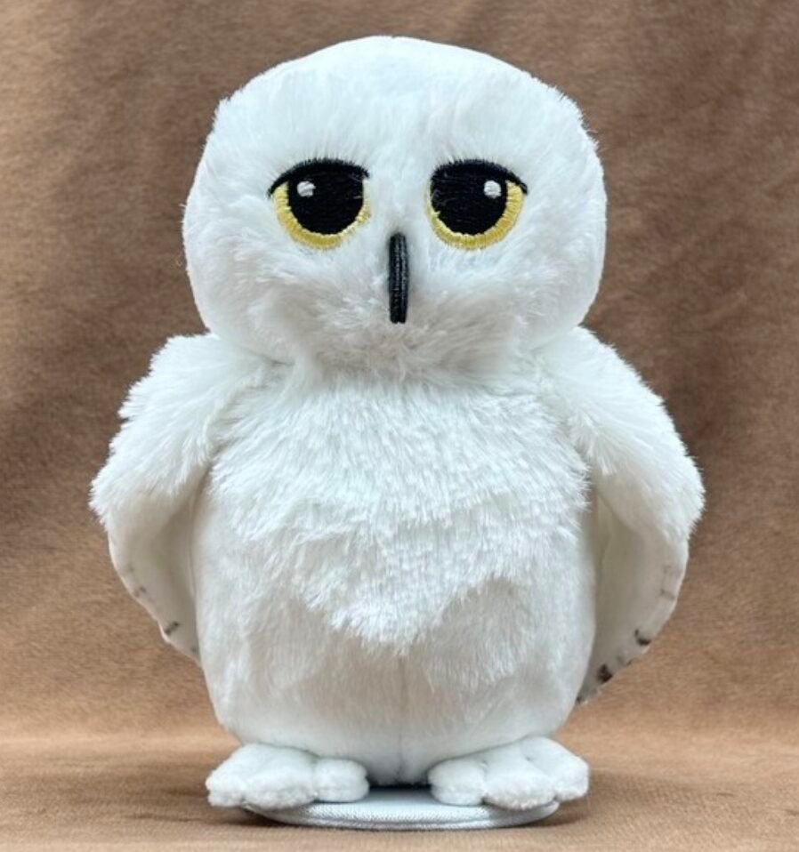 Peluche d'épaule Harry Potter Hedwige avec aimant 12cm