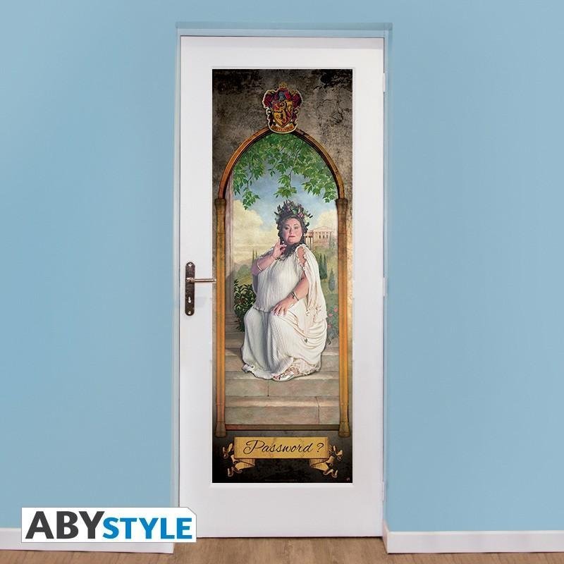 Poster de porte Harry Potter Grosse Dame 53X158