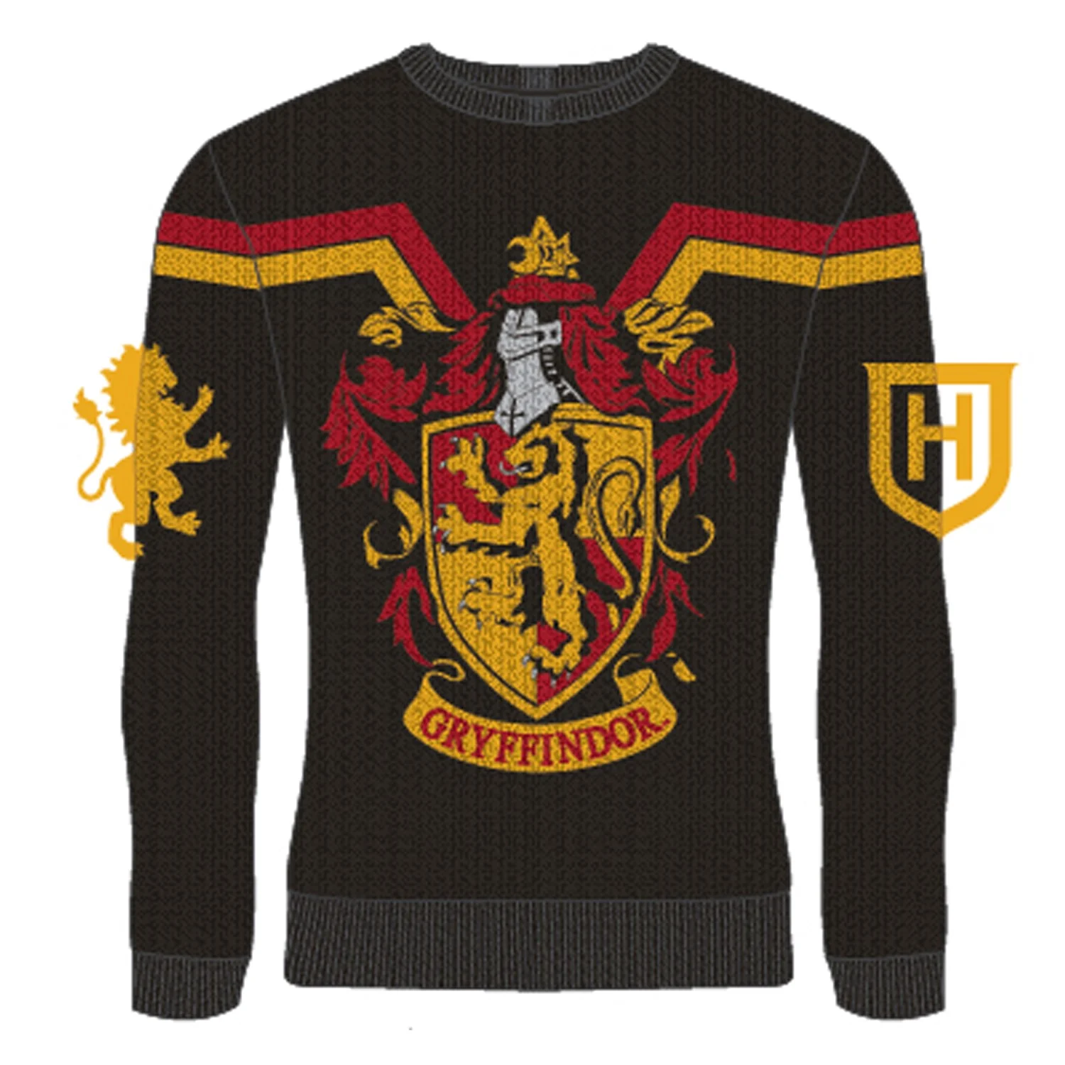 Pull de Noël Harry Potter Gryffondor, tailles S à XXL