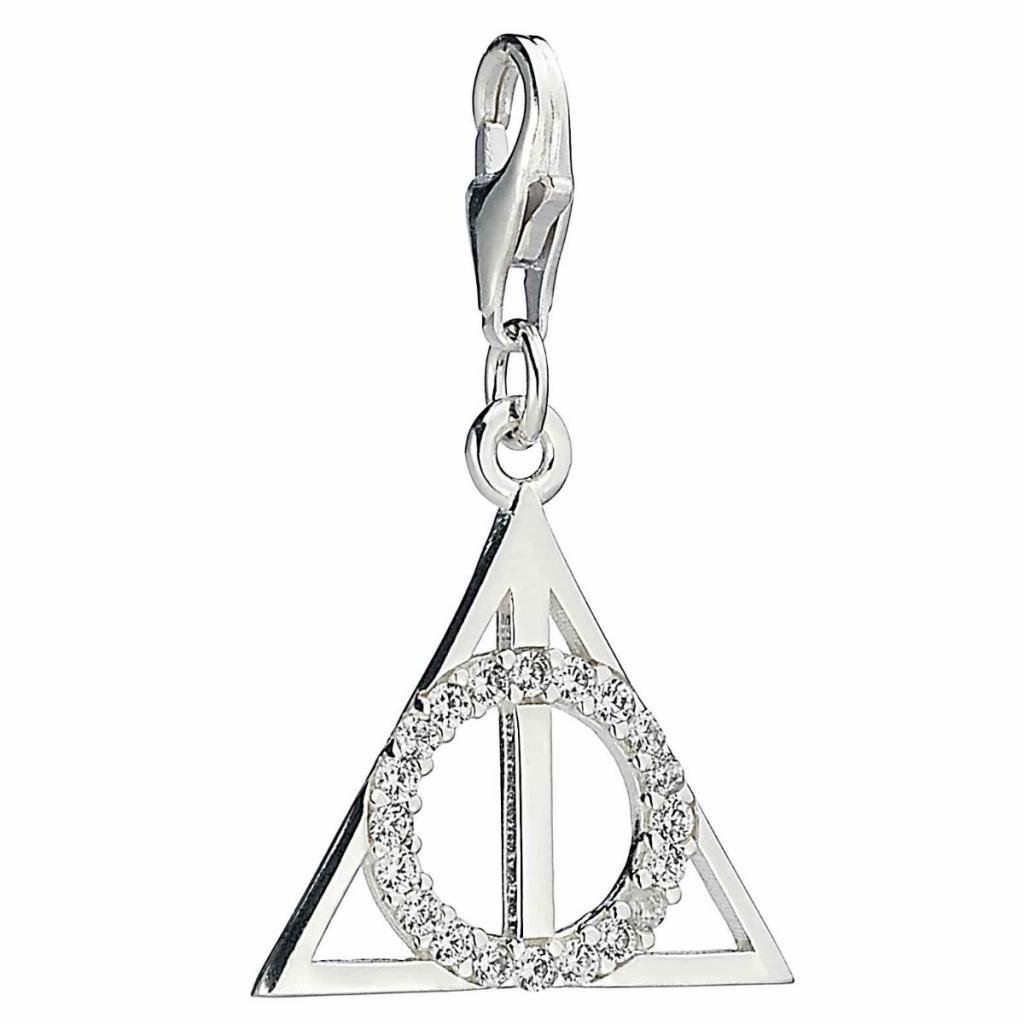 Charm Clip Cristaux Pour Bracelet - Reliques de La Mort Harry Potter