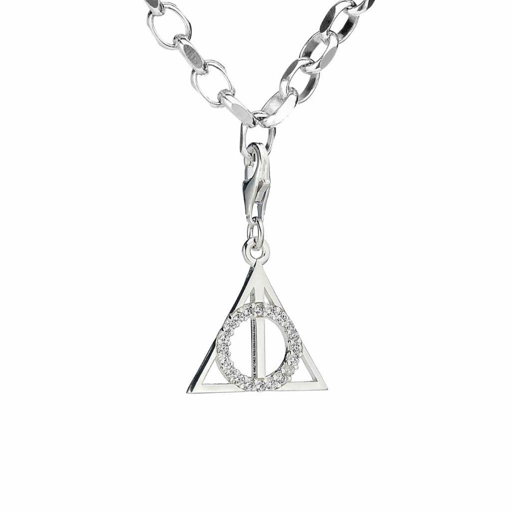 Charm Clip Cristaux Pour Bracelet - Reliques de La Mort Harry Potter