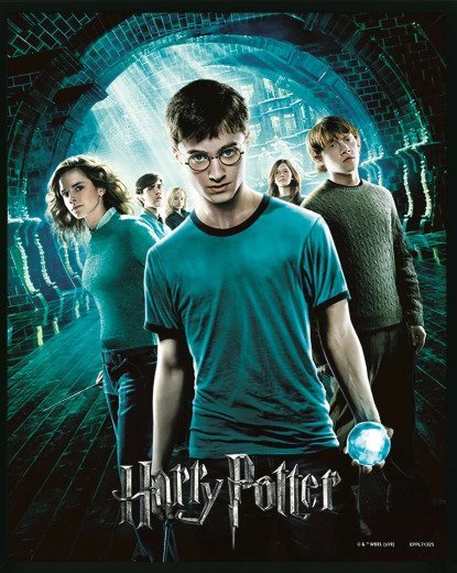 Poster Harry Potter 3D - L’Ordre Du Phénix (26X4cm)