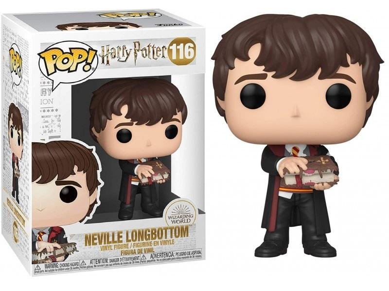 Funko POP! Harry Potter Neville avec Monster Book 116