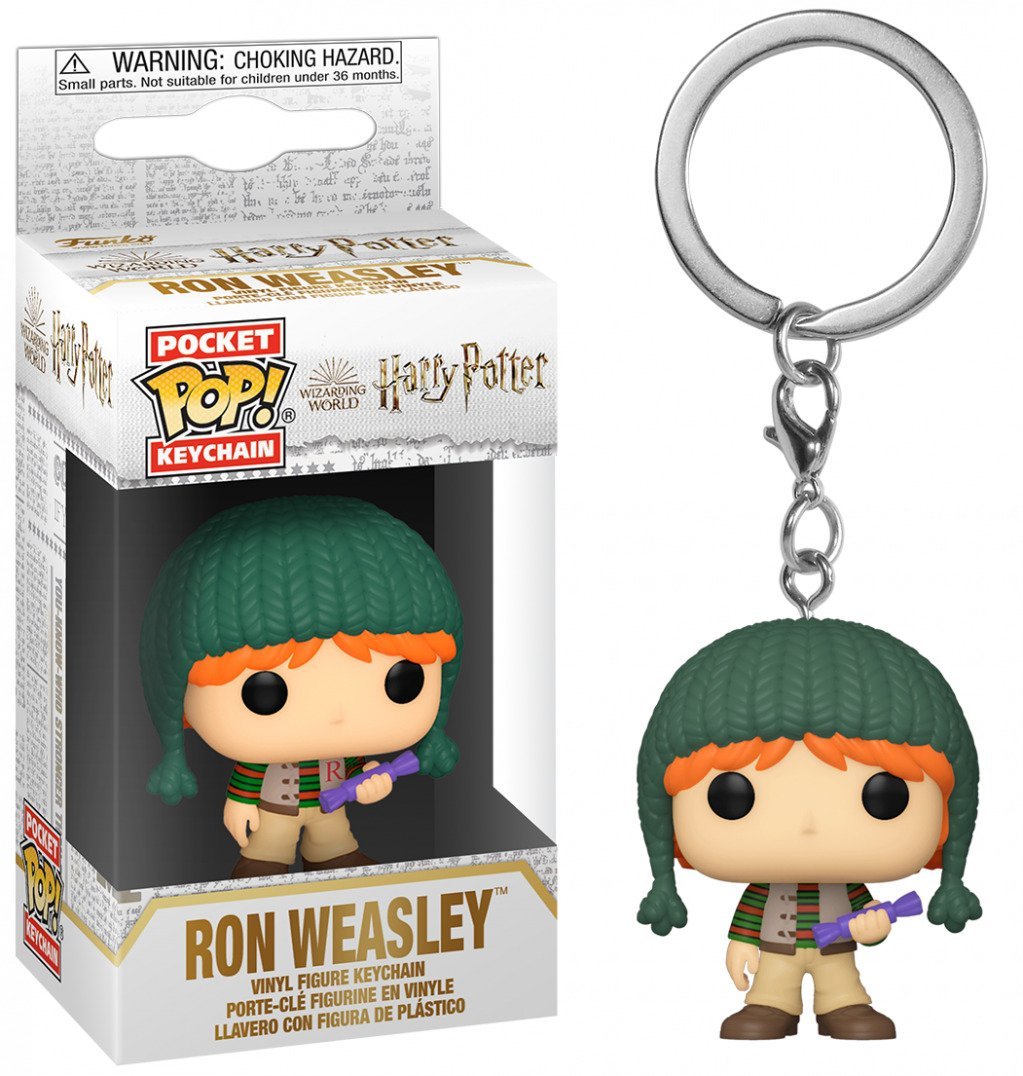 Porte-clés Pocket Pop Harry Potter Holiday Ron Weasley