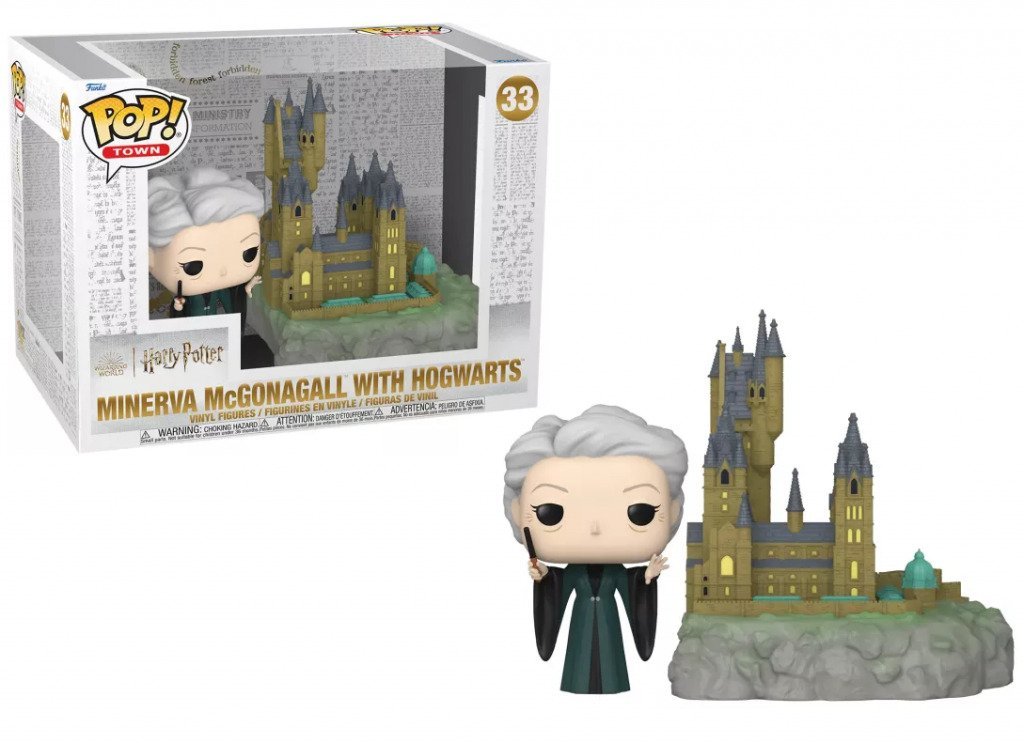 Figurine Funko POP! Harry Potter Minerva avec Poudlard (33)