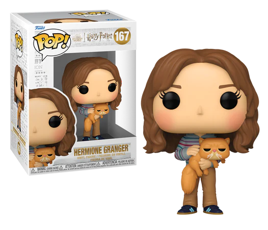 Funko POP! & Buddy Harry Potter, Hermione avec Pattenrond