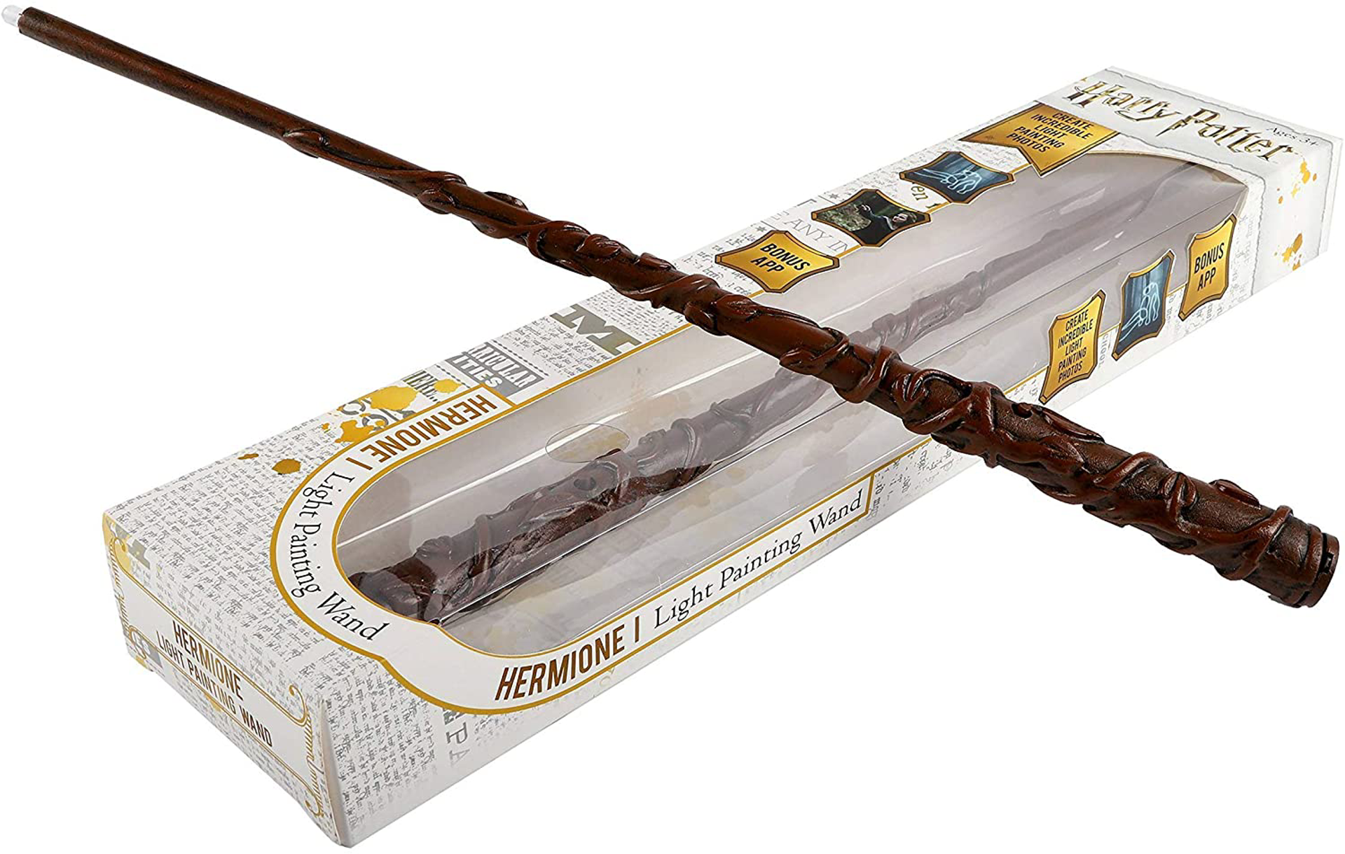 Baguette magique lumineuse Hermione Harry Potter