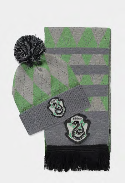 Set Bonnet & Écharpe Serpentard Harry Potter