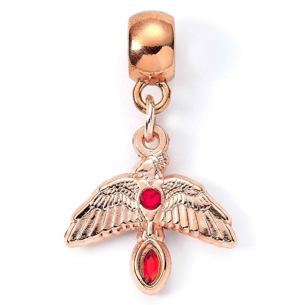 Charm Harry Potter Phénix Rose Gold pour collier ou bracelet
