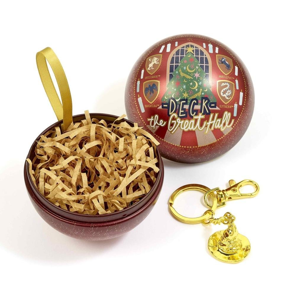 Boule de Noël cadeau Harry Potter avec porte-clés Choixpeau