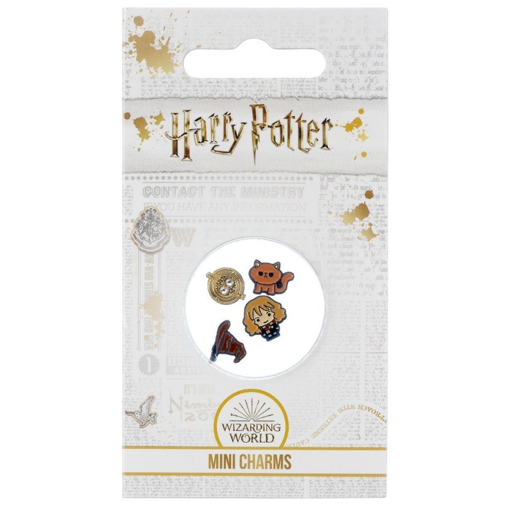 Collier mini charms Harry Potter Hermione 4 pièces