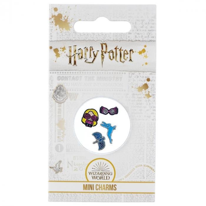 Collier mini charms Harry Potter Luna 4 pièces