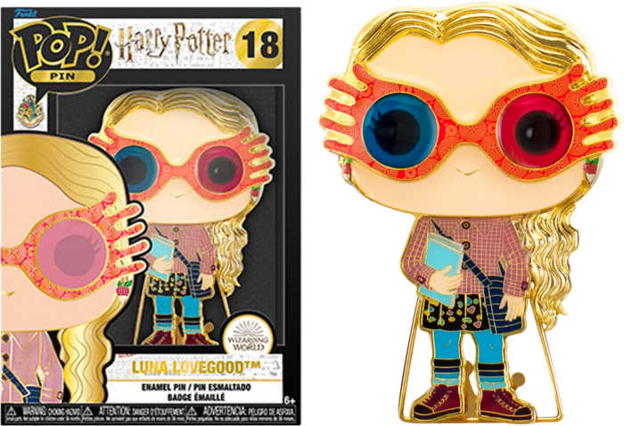 Pin’s Funko POP! Harry Potter Luna Lovegood W/ Chase (18)