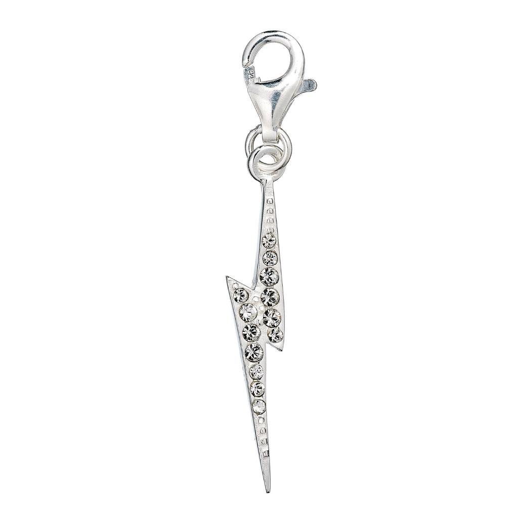 Charm clip Harry Potter pour bracelet avec éléments cristal - Éclair