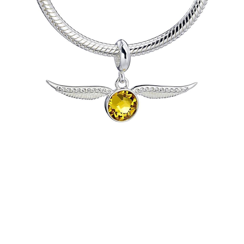 Charm + Cristaux Pour Bracelet - Vif D’Or Harry Potter
