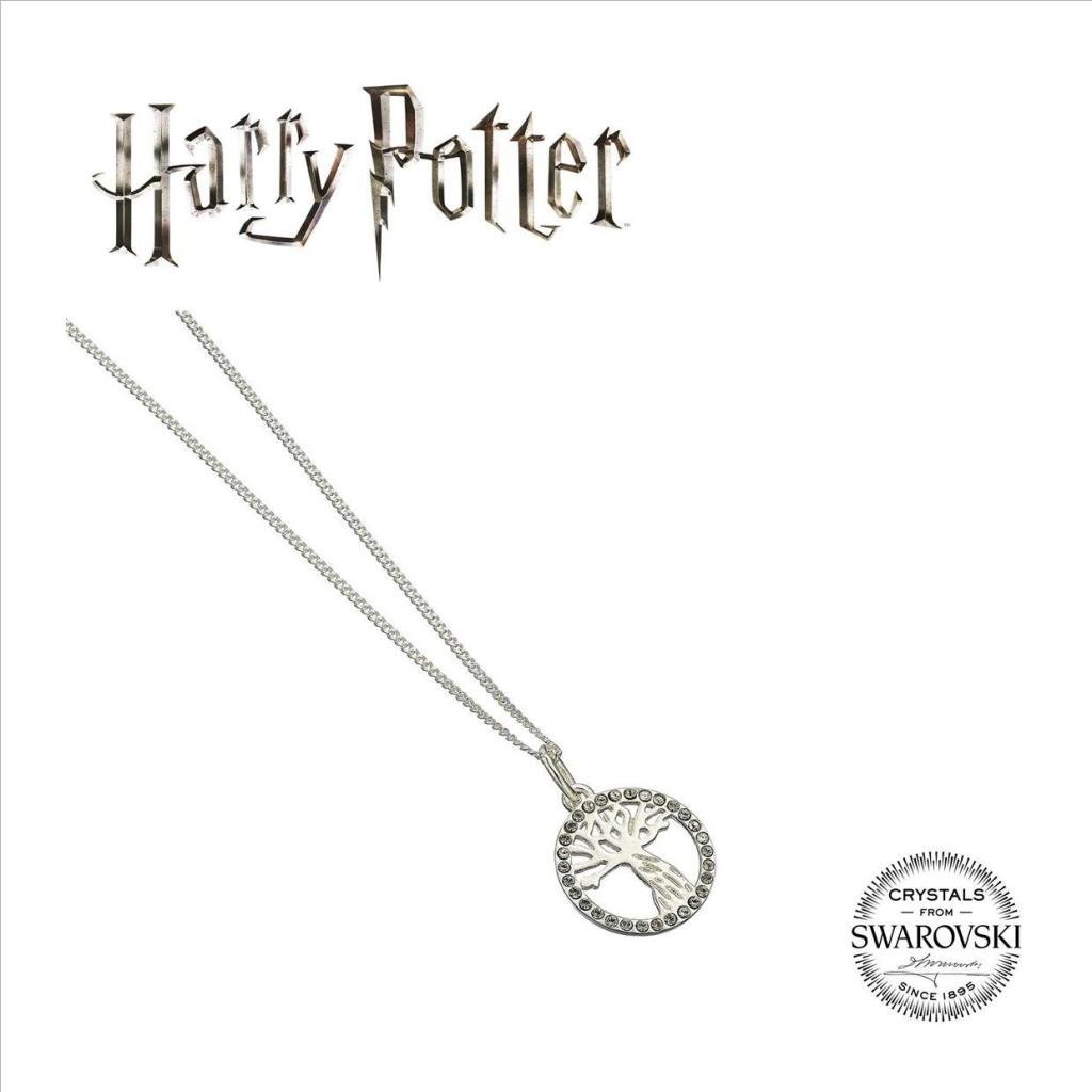 Collier Saule Cogneur Harry Potter en Argent & Cristal