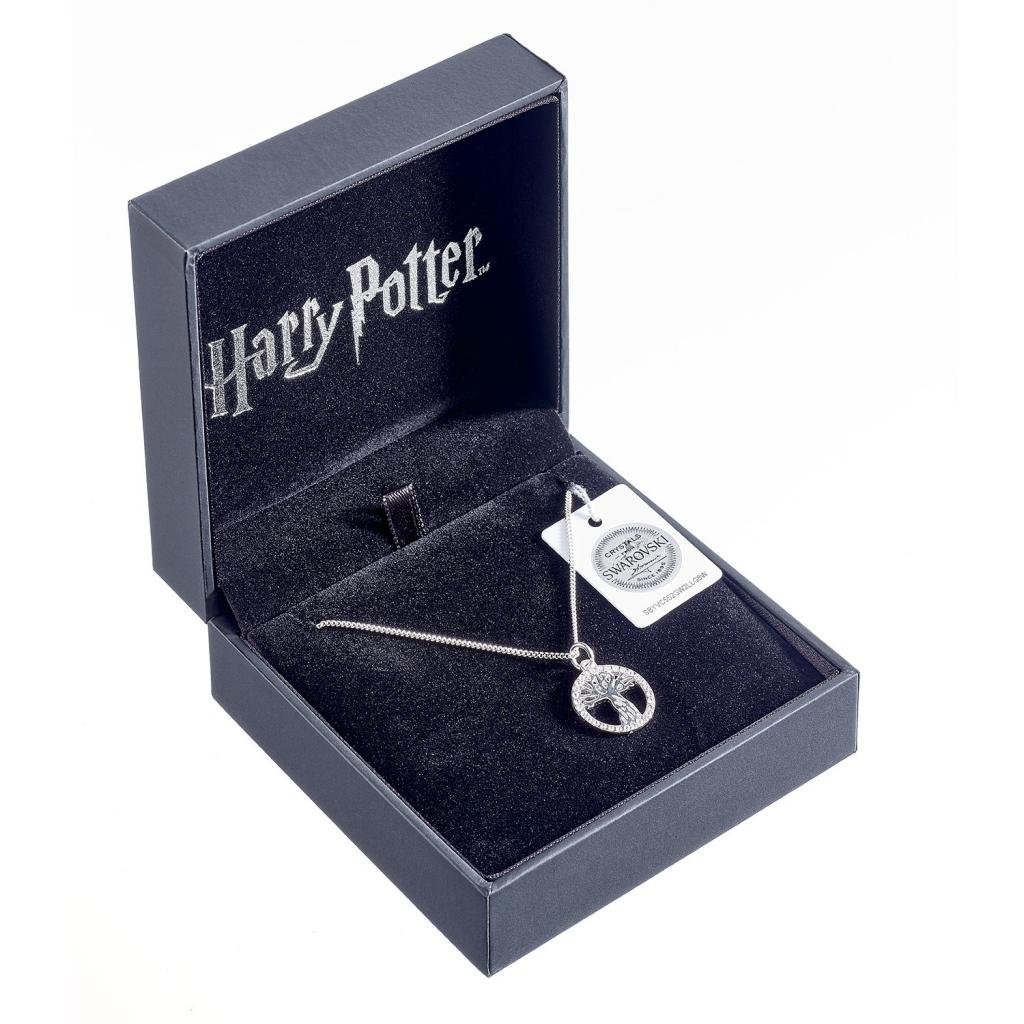 Collier Saule Cogneur Harry Potter en Argent & Cristal