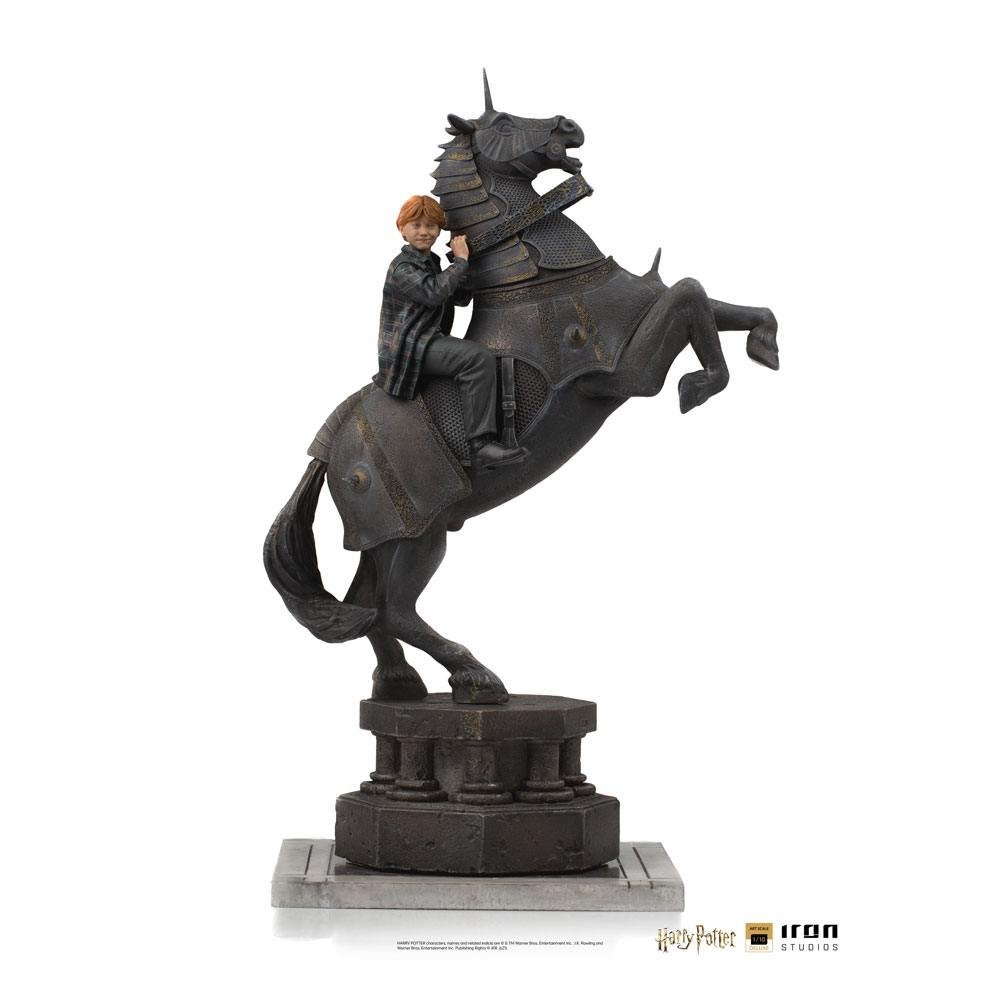 Ron Weasley sur pièce d'échec, figurine 35 cm Harry Potter
