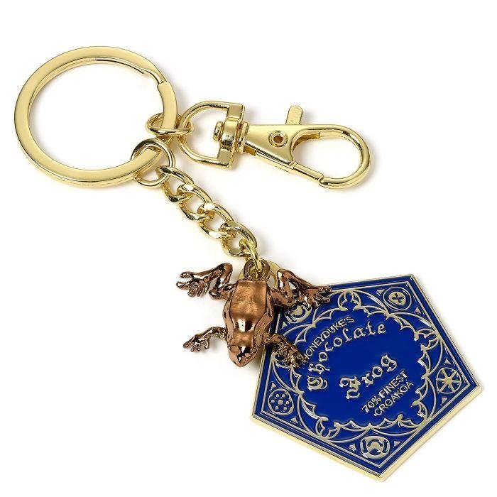 Porte-clés Harry Potter Chocogrenouille plaqué or