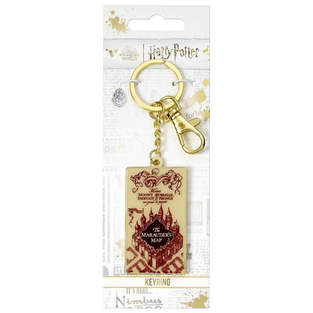 Porte-clés Harry Potter Carte du Maraudeur