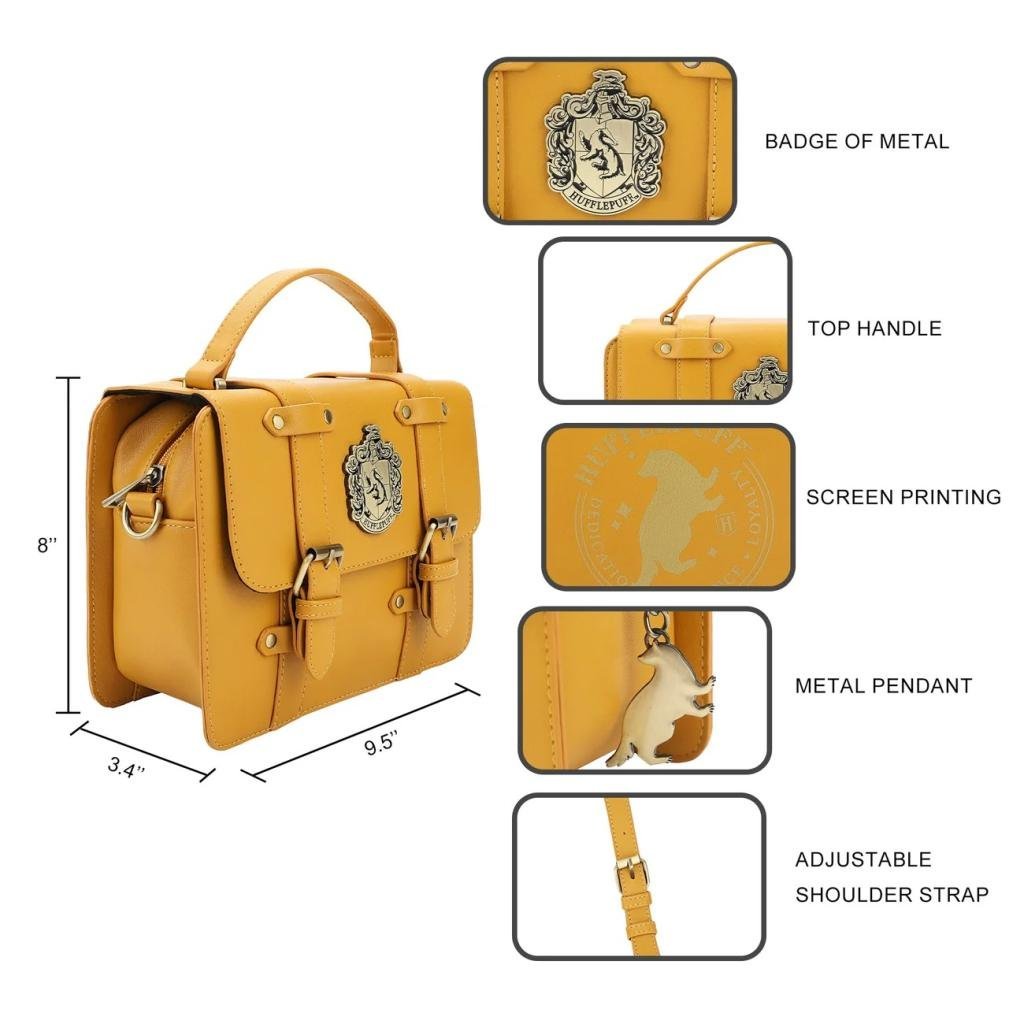 Sac à bandoulière Poufsouffle 25 cm