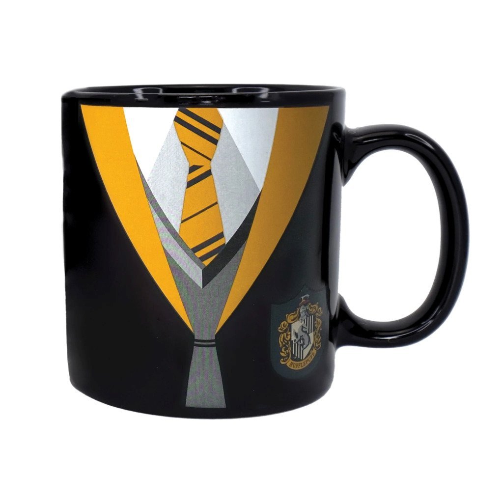 Mug Thermoréactif Uniforme Poufsouffle (400ml) Harry Potter