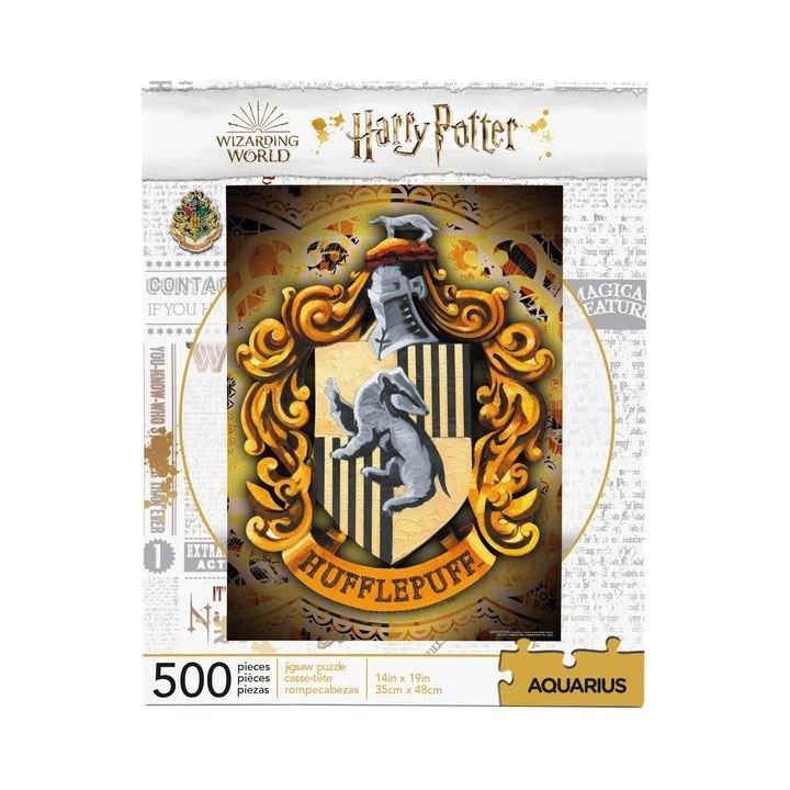Puzzle Harry Potter maison Poufsouffle 500 pièces