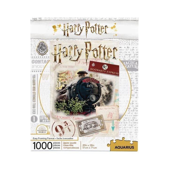 Puzzle Harry Potter ticket du Poudlard Express 1000 pièces