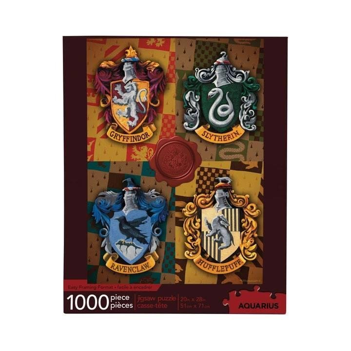Puzzle Harry Potter Crests - 1000 pièces