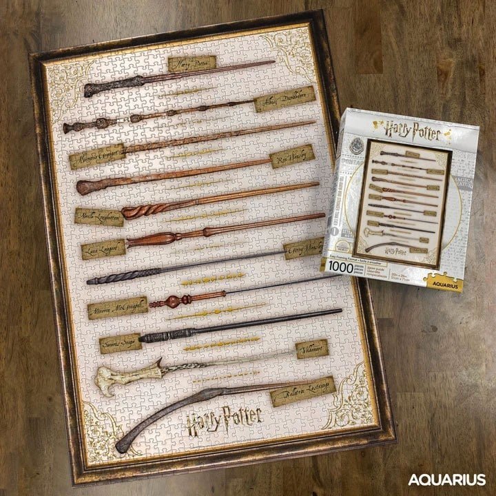 Puzzle Harry Potter Magic Wands 1000 pièces