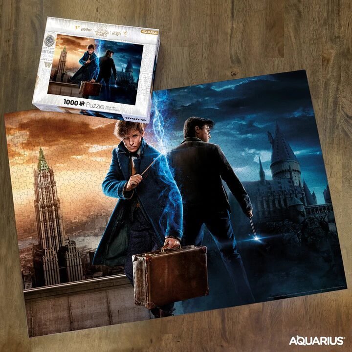Puzzle Harry Potter Wizarding World 1000Pcs, édition collection