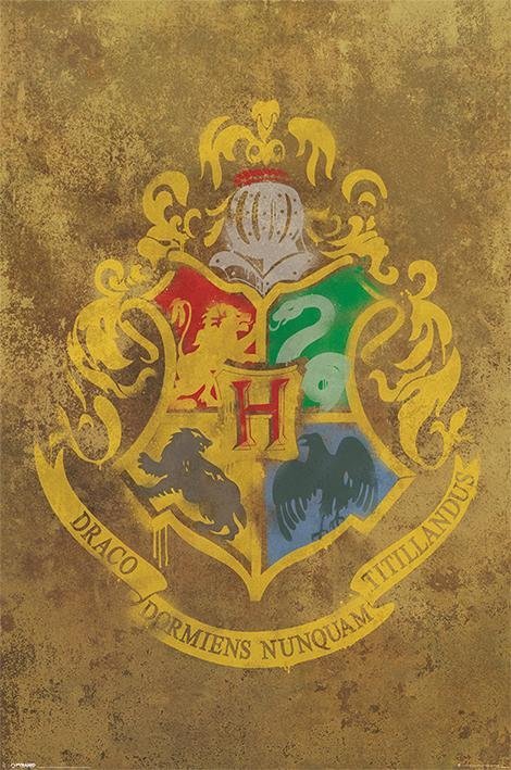 Poster Blason de Poudlard (61X91cm) Harry Potter