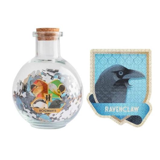 Puzzle Harry Potter Serdaigle 322 pièces en forme de bouclier